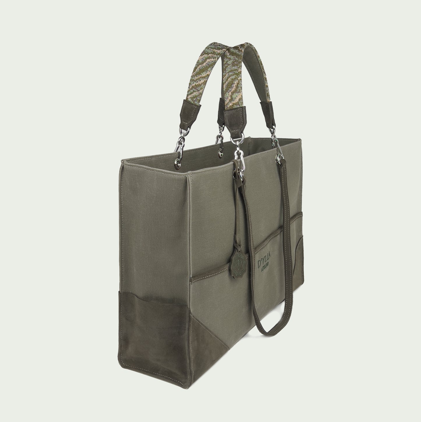 Valeria Tote Bag Khaki